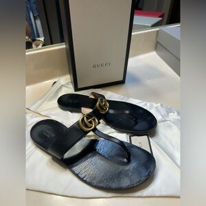 Gucci Flat Thong Marmont Sandal